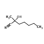 CAS#: 135362-75-3, (2R)-2-Hydroxy-2-Methylheptanenitrile