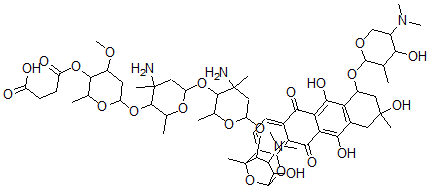 CAS 登录号：135447-13-1， Avidinorubicin