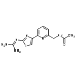CAS#: 135450-94-1, N-[(6-{2-[(Diaminomethylene)Amino]-1,3-Thiazol-4-Yl}-2-Pyridinyl)Methyl]Acetamide