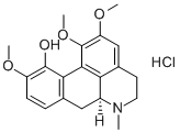 CAS#: 13552-72-2, (6aS)-5,6,6a,7-Tetrahydro-1,2,10-Trimethoxy-6-Methyl-4H-Dibenzo[de;g]Quinolin-11-Ol Hydrochloride (1:1)