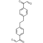 CAS#: 135529-34-9, 2,2'-(1,2-Ethanediyldi-4,1-Phenylene)Bis(Oxoacetaldehyde)
