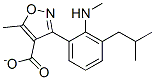 CAS#: 135588-54-4, 5-Methyl-3-[2-Methylamino-3-(2-Methylpropyl)Phenyl]-1,2-Oxazole-4-Carboxylate