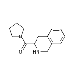 CAS#: 135709-66-9, 1-Pyrrolidinyl(1,2,3,4-Tetrahydro-3-Isoquinolinyl)Methanone