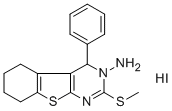 CAS#: 135718-67-1, 5,6,7,8-Tetrahydro-2-(Methylthio)-4-Phenyl-[1]Benzothieno[2,3-d]Pyrimidin-3(4H)-Amine Hydroiodide (1:1)