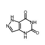 CAS 登录号：135787-29-0， 1H-吡唑并[4,3-d]嘧啶-5,7(4H,6H)-二酮