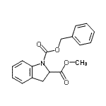 CAS#: 135829-03-7, 1-Benzyl 2-Methyl 1,2-Indolinedicarboxylate