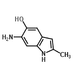 CAS#: 135855-68-4, 6-Amino-2-Methyl-1H-Indol-5-Ol