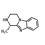 CAS 登录号：135875-08-0， (1S)-1-甲基-1,2,3,4-四氢吡嗪并[1,2-a]苯并咪唑