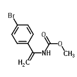 CAS#: 135879-71-9, Methyl [1-(4-Bromophenyl)Vinyl]Carbamate