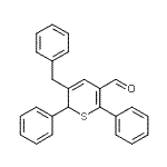 CAS#: 13589-13-4, 3-Benzyl-2,6-Diphenyl-2H-Thiopyran-5-Carbaldehyde