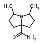 CAS#: 135938-12-4, 3,5-Dimethyltetrahydro-1H-Pyrrolizine-7A(5H)-Carboxamide