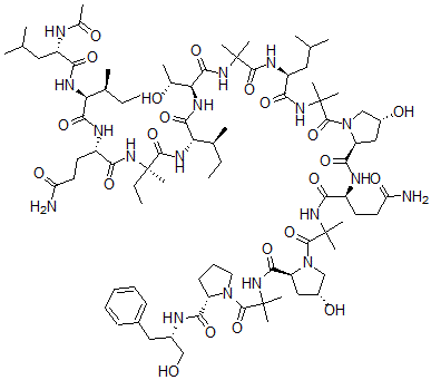CAS 登录号：135995-68-5， 1-(N-乙酰基-L-亮氨酸)-3-L-谷氨酰胺泽范霉素Ic