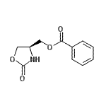 CAS 登录号：136015-44-6， [(4R)-2-氧代-1,3-恶唑烷-4-基]甲基苯甲酸酯