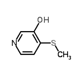 CAS 登录号：136095-03-9， 4-(甲硫基)-3-吡啶醇