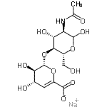 CAS#: 136098-07-2, Sodium 2-acetamido-2-deoxy-4-O-(4-deoxy-alpha-L-threo-hex-4-enopyranuronosyl)-D-glucopyranose