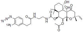 CAS#: 136103-68-9, N-(3-(4-Azido-3-Iodophenyl)Propionamide)-6-Aminoethylcarbamylforskolin