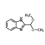 CAS#: 13616-10-9, 2-(Dimethoxymethyl)-1H-Benzimidazole