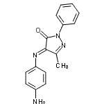 CAS#: 13617-67-9, (4E)-4-[(4-Aminophenyl)Imino]-5-Methyl-2-Phenyl-2,4-Dihydro-3H-Pyrazol-3-One
