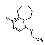CAS#: 136178-24-0, 4-Ethoxy-6,7,8,9-Tetrahydro-5H-Cyclohepta[b]Pyridine 1-Oxide