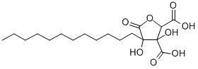 CAS#: 136266-37-0, (2R,3R,4S)-3-Carbonoperoxoyl-4-Dodecyl-4-Hydroxy-5-Oxooxolane-2-Carboxylic Acid