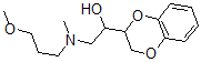 CAS#: 13627-81-1, alpha-[[(3-Methoxypropyl)Methylamino]Methyl]-1,4-Benzodioxane-2-Methanol
