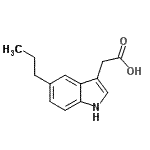 CAS#: 136281-78-2, (5-Propyl-1H-Indol-3-Yl)Acetic Acid