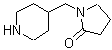 CAS#: 13629-28-2, 1-(4-Piperidinylmethyl)-2-Pyrrolidinone