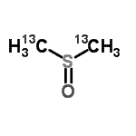 CAS#: 136321-15-8, [(<Sup>13</Sup>C)Methylsulfinyl](<Sup>13</Sup>C)Methane