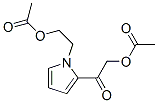 CAS 登录号：136396-66-2， 2-[2-(2-乙酰氧基乙酰基)吡咯-1-基]乙基乙酸酯