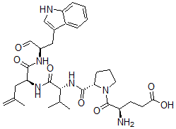CAS 登录号：136553-76-9， (4R)-4-氨基-5-[(2S)-2-[[(2R)-1-[[(2S)-1-[[(2R)-1-(1H-吲哚-3-基)-3-氧代丙烷-2-基]氨基]-4-甲基-1-氧代戊-4-烯-2-基]氨基]-3-甲基-1-氧代丁烷-2-基]氨基甲酰]吡咯烷-1-基]-5-氧代戊酸