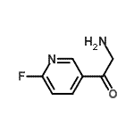 CAS#: 136592-27-3, 2-Amino-1-(6-Fluoro-3-Pyridinyl)Ethanone