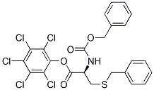 CAS#: 13673-54-6, (2,3,4,5,6-Pentachlorophenyl) (2R)-2-(Phenylmethoxycarbonylamino)-3-(Phenylmethylsulfanyl)Propanoate