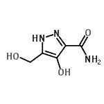 CAS#: 136767-51-6, 4-Hydroxy-5-(Hydroxymethyl)-1H-Pyrazole-3-Carboxamide