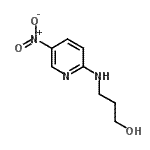 CAS#: 136772-09-3, 3-[(5-Nitro-2-Pyridinyl)Amino]-1-Propanol