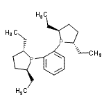 CAS#: 136779-28-7, (2S,5S,2'S,5'S)-1,1'-(1,2-Phenylene)Bis(2,5-Diethylphospholane)
