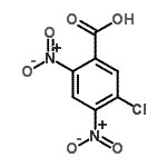 CAS#: 136833-36-8, 5-Chloro-2,4-Dinitrobenzoic Acid