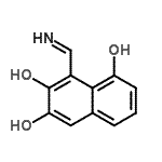CAS#: 136843-47-5, 8-Carbonoimidoyl-1,6,7-naphthalenetriol