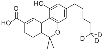 CAS#: 136844-96-7, (6aR,10aR)-rel-6a,7,8,10a-Tetrahydro-1-Hydroxy-6,6-Dimethyl-3-(Pentyl-5,5,5-D3)-6H-Dibenzo[b,d]Pyran-9-carboxylic Acid