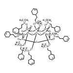 CAS#: 136849-03-1, 1,3,5,7,9,11,13,15-Octakis({[2-(3-Cyclohexen-1-Yl)Ethyl](Dimethyl)Silyl}Oxy)Pentacyclo[7.7.1.1<Sup>3,7</Sup>.1<Sup>5,13</Sup>.1<Sup>11,15</Sup>]Octasiloxane