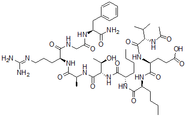 CAS#: 136849-68-8, N-acetylvalyl-norleucine(7,8)-Allatotropin (5-13)