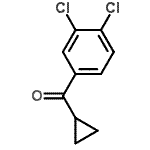 CAS#: 136906-33-7, Cyclopropyl(3,4-Dichlorophenyl)Methanone