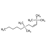 CAS#: 136935-50-7, {(1Z)-3-[Dimethyl(Pentyl)Silyl]-1-Propen-1-Yl}(Trimethyl)Silane