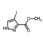 CAS#: 136944-79-1, Methyl 4-Iodo-1H-Pyrazole-3-Carboxylate