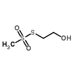 CAS#: 13700-08-8, S-(2-Hydroxyethyl) methanesulfonothioate