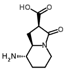 CAS#: 137002-58-5, (2R,8S,8aR)-8-Amino-3-Oxooctahydro-2-Indolizinecarboxylic Acid