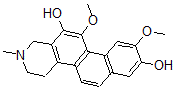 CAS#: 137031-56-2, 9,11-Dimethoxy-2-Methyl-3,4-Dihydro-1H-Naphtho[6,5-f]Isoquinoline-8,12-Diol