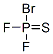 CAS 登录号：13706-09-7， 溴二氟膦硫化物