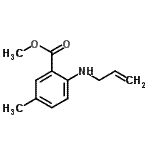 CAS#: 137105-15-8, Methyl 2-(Allylamino)-5-Methylbenzoate