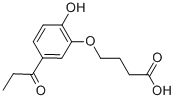 CAS#: 137150-48-2, 4-(2-Hydroxy-5-Propanoylphenoxy)Butanoic Acid