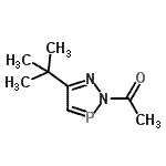 CAS#: 137152-47-7, 1-[5-(2-Methyl-2-Propanyl)-2H-1,2,3-Diazaphosphol-2-Yl]Ethanone